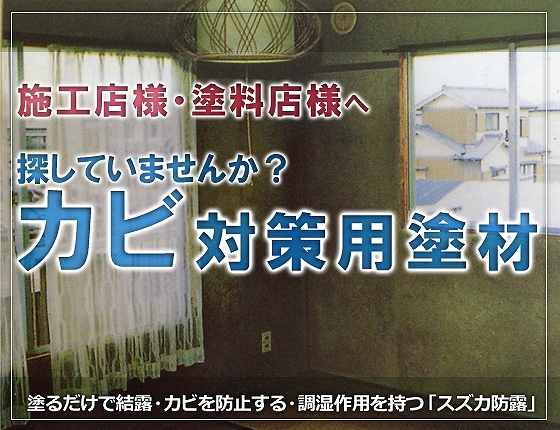 壁の防カビ施工 株式会社 彩色工房